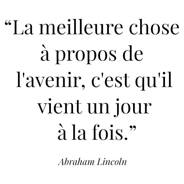 Citation future d'Abraham Lincoln 2025