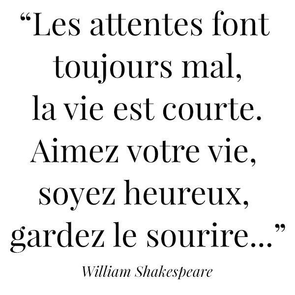 citation du destin 2025 William Shakespeare